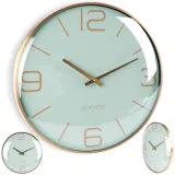 zegar-scienny-zloty-mietowy-30-cm-marka-vilde-kod-producenta-569610-z