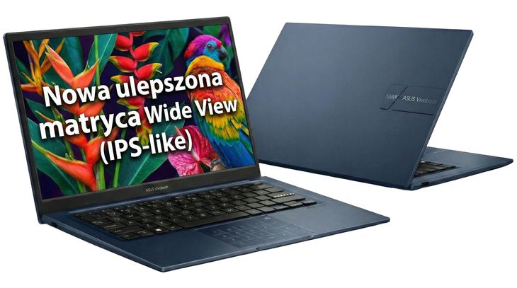 Asus Vivobook X1404VA Intel i3 1315U 6x4.5GH 8/128GB 14" Wide View FHD W11