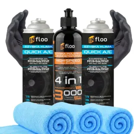 infloo-szybka-klima-2x-r134a-gaz-czynnik-pasta-polerska-4w1-mikrofibra