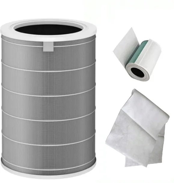 Filtr do Xiaomi Mi Air Purifier, HEPA H13, CHIP RFID + 10 x BAWEŁNA 2 w 1