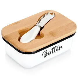 maselniczka-metalowa-biala-z-bambusowa-pokrywka-i-nozykiem