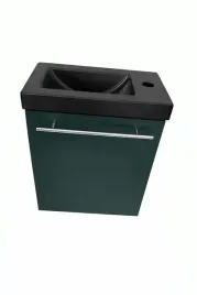 szafka-zielona-mat-drzwi-uchwyt-chrom-z-czarna-umywalka-44-cm-x-23-cm