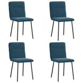 krzesla-stolowe-4-szt-niebieskie-obite-aksamitem
