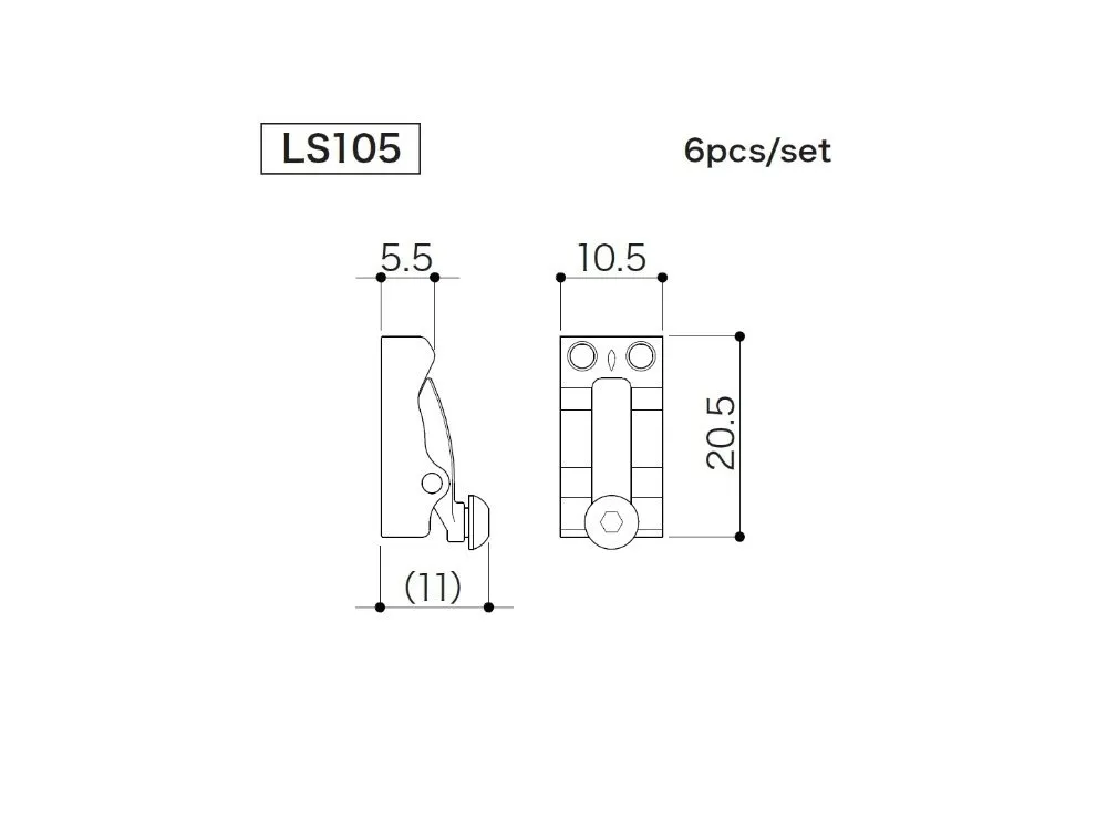 siodelka-mostka-gotoh-ls105-bk