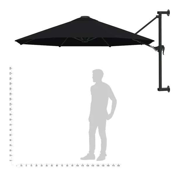 parasol-scienny-uv-300x131-cm-czarny-stan-nowy-srednica-szerokosc-300-cm