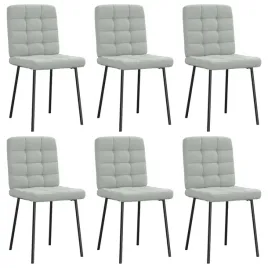 krzesla-stolowe-6-szt-jasnoszare-obite-aksamitem