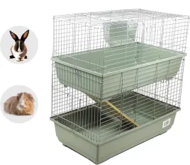 little-friends-dwupoziomowa-klatka-dla-gryzoni-100-cm-zielona-srebrna
