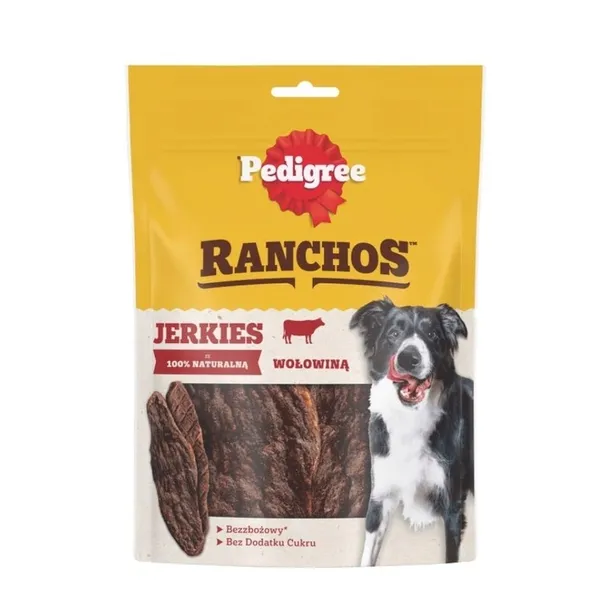 Pedigree Rancho Jerkies z wołowiną 180g