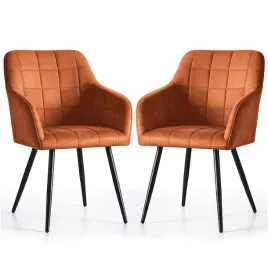 2x-krzeslo-tapicerowane-luxano-welur-miedziane-czarne-nogi-82-cm