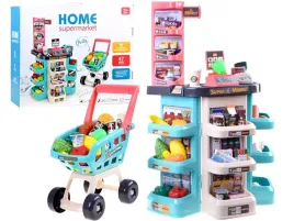 sklep-supermarket-wozek-na-zakupy-duzy-zestaw-kasa-za3174