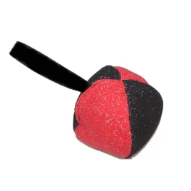 zabawka-treningowa-dla-psa-z-nylcotu-pilka-11cm-czarno-czerwony