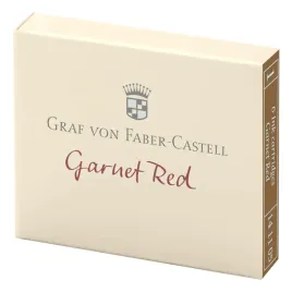 naboje-atramentowe-graf-von-faber-castell-garnet-red-6-szt