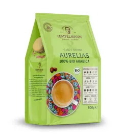 kawa-ziarnista-tempelmann-aurelias-100percent-arabica-bio-niemiecka-kremowa-500g