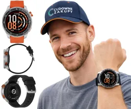 smartwatch-garett-compass-srebrny-zegarek-sportowy-srebrny-pomaranczowy