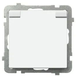 ospel-sonata-gniazdo-hermetyczne-ip44-z-u-z-klapka-biala-gph-1rz-m-00-w