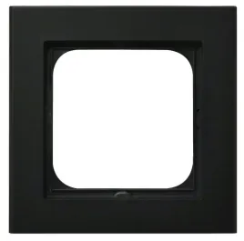 ospel-sonata-ramka-pojedyncza-czarny-mat-tworzywo-poliweglan-r-1r-33