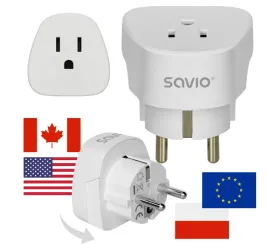 adapter-przejsciowka-usa-na-eu-gniazdo-us-wtyczka-eu-pl-savio-ap-01