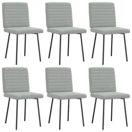 krzesla-stolowe-6-szt-jasnoszare-obite-aksamitem