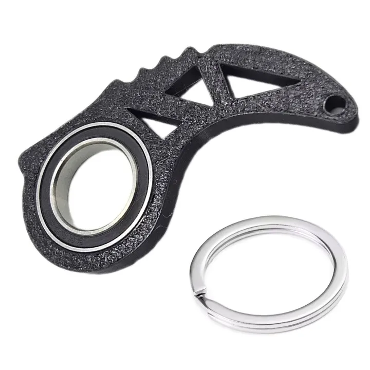brelok-do-kluczy-keyrambit-spinner-black-druk-3d