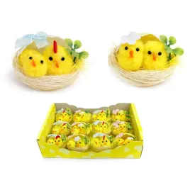 dekoracja-wielkanocna-kurczaczki-w-gniazdku-wielkanoc-mix-12-szt