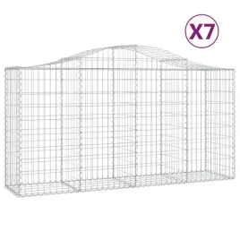 kosze-gabionowe-7-szt-200x50x100-120-cm-galwanizowane-zelazo