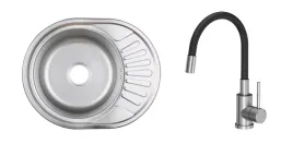 zlewozmywak-stalowy-bateria-kuchenna-elastyczna-wylewka-czarna