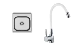 zlewozmywak-stalowy-jednokomorowy-bateria-kuchenna-elastyczna-wylewka-biala