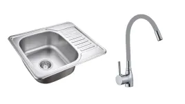 zlewozmywak-stalowy-kevin-dekor-bateria-kuchenna-elastyczna-wylewka-szara