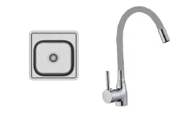 zlewozmywak-stalowy-48x48-dekor-bateria-kuchenna-elastyczna-wylewka-szara