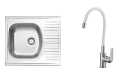 zlewozmywak-jednokomorowy-stalowy-bateria-kuchenna-elastyczna-wylewka-biala