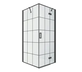kabina-prysznicowa-renoma-90-czarna-kratka-prawa