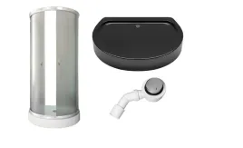 kabina-przyscienna-prysznicowa-szklo-mrozone-brodzik-powloka-syfon