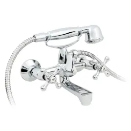 bateria-wannowa-retro-scienna-zestaw-natryskowy-na-pokretla-chrom-wanna
