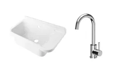 zlew-gospodarczy-zlewozmywak-bialy-50-cm-bateria-kuchenna-wyciagana