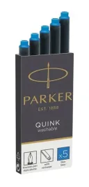 naboje-z-atramentem-quink-niebieskie-zmywalne-5szt