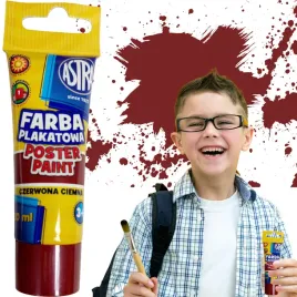 farba-plakatowa-30ml-tuba-astra-ciemnoczerwona-do-szkoly