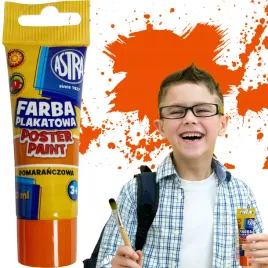 farba-plakatowa-30ml-tuba-astra-pomaranczowa-do-szkoly