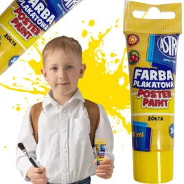 farba-plakatowa-30ml-tuba-astra-zolta-do-szkoly