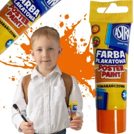 farba-plakatowa-30ml-tuba-astra-pomaranczowa-do-szkoly