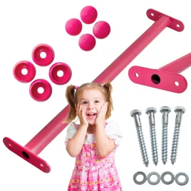 drazek-metalowy-rozowy-60cm-na-plac-zabaw-uchwyt-do-podciagania