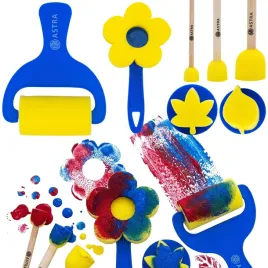 zestaw-pedzli-gabek-i-walkow-do-malowania-numer-3-astra-7-elementow