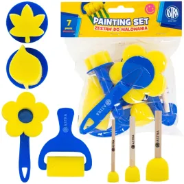 zestaw-pedzli-gabek-i-walkow-do-malowania-numer-3-astra-7-elementow