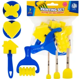 zestaw-pedzli-gabek-i-walkow-do-malowania-numer-3-astra-7-elementow