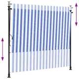 markiza-relaks-200x270cm-niebiesko-biala-stan-nowy-marka-bez-marki