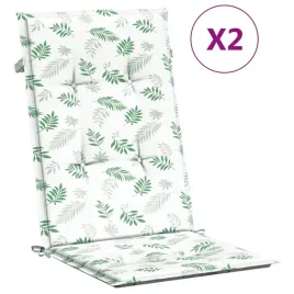 poduszki-na-krzesla-z-wysokim-oparciem-2-szt-120-x-50-x-3-cm-wzor-liscie