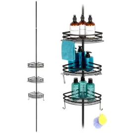 polka-pod-prysznic-metalowa-czarna-regulowana-narozna