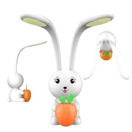 lampka-nocna-biurkowa-led-dla-dzieci-krolik-biala-maxcom-charlie-ml4910