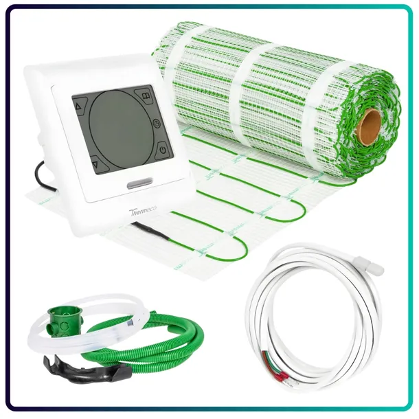 mata-grzewcza-pod-plytki-grzejna-termostat-h16-zestaw-eco-15m2-thermeco-rodzaj-elektryczne