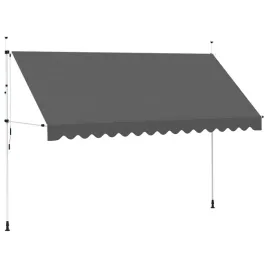 markiza-zwijana-400x120-cm-antracyt-odporna-na-wode-i-promieniowanie-uv