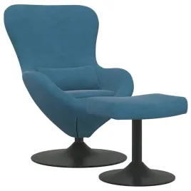 fotel-jajko-z-podnozkiem-with-footstool-niebieski-aksamit